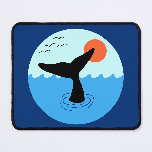 Item preview, Whale Tail Silhouette in the Ocean designed and sold by CoastalCaptures.