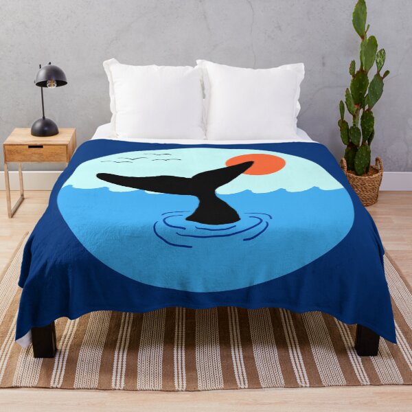 Item preview, Whale Tail Silhouette in the Ocean designed and sold by CoastalCaptures.