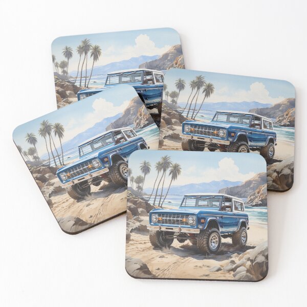 Item preview, bronco on beach  designed and sold by GeauxTigs225.