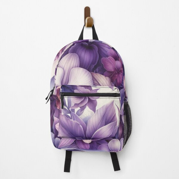 Item preview,  Hawaiian Tropical Floral  Seamless Pattern, watercolor,  purple designed and sold by asbno19.