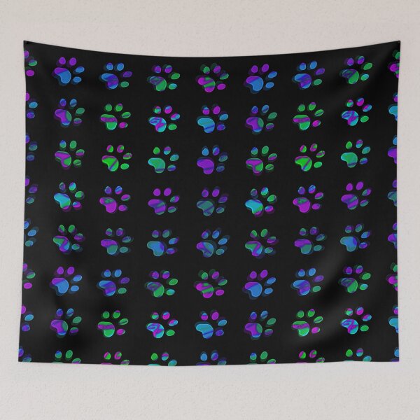 Item preview, Colorful Pawprints designed and sold by AlwaysHollyJo.