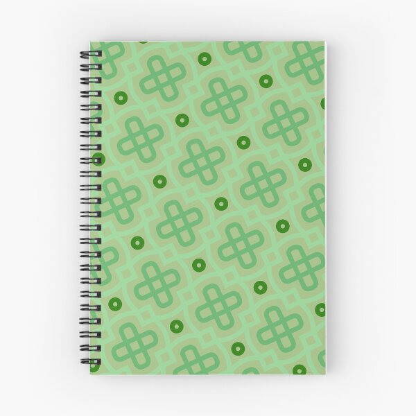 Item preview, Multiple Green Chinese Repeating Cycle Forever Seamless Pattern designed and sold by Alchemy-A-La-G.
