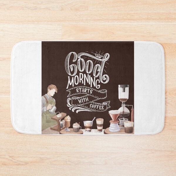 Item preview, Good Morning Starts with Coffee! designed and sold by TidyKitchenInc.