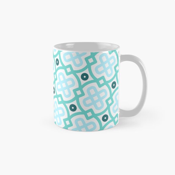 Item preview, Cool Colors Chinese Repeating Cycle Forever Seamless Pattern designed and sold by Alchemy-A-La-G.