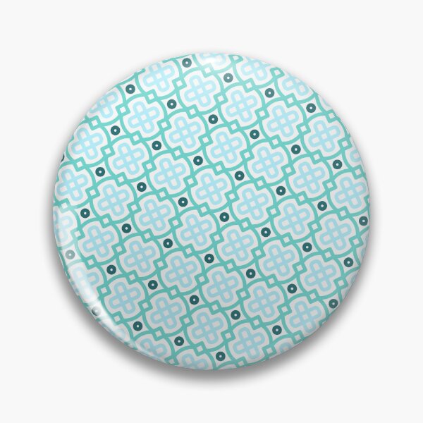 Item preview, Cool Colors Chinese Repeating Cycle Forever Seamless Pattern designed and sold by Alchemy-A-La-G.