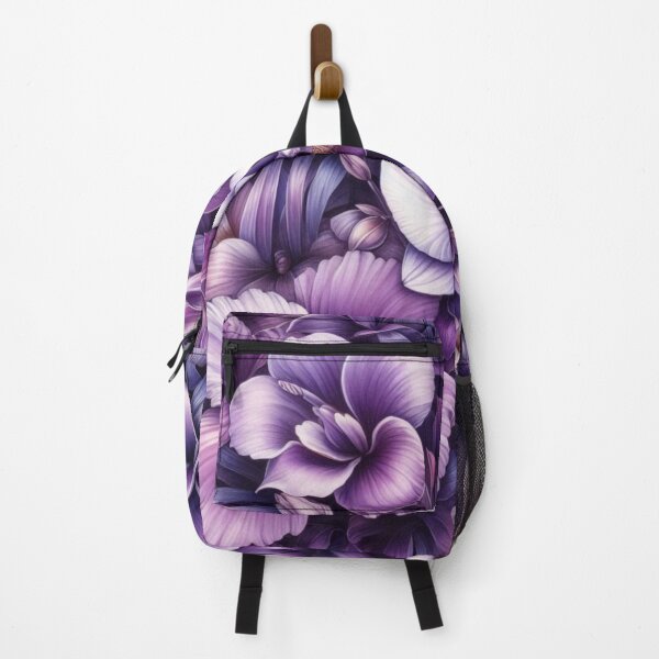 Item preview, Hawaiian Tropical Floral  Seamless Pattern, watercolor,  purple designed and sold by asbno19.