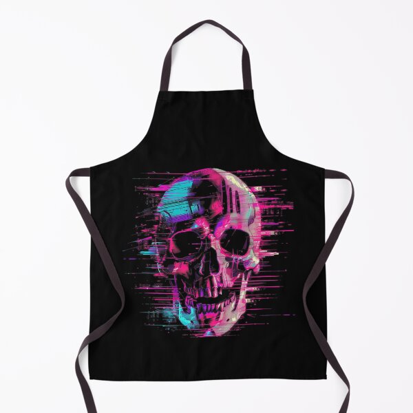 Item preview, Glitching skull designed and sold by GlitchGrotesque.