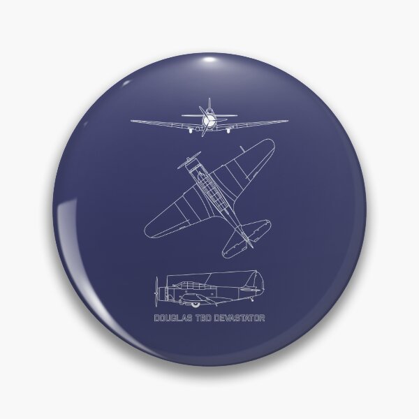 Item preview, Douglas TBD Devastator American WW2 Torpedo Bomber Blueprints Diagrams designed and sold by MilitaryMart.