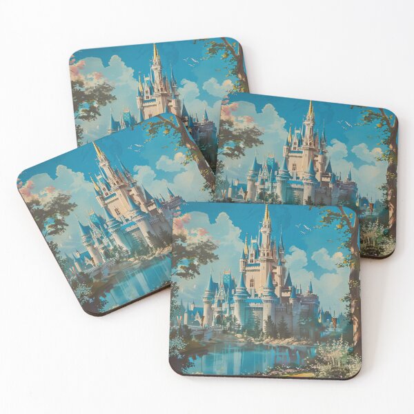 Item preview, Vintage Fairytale Castle designed and sold by lostinpixels.