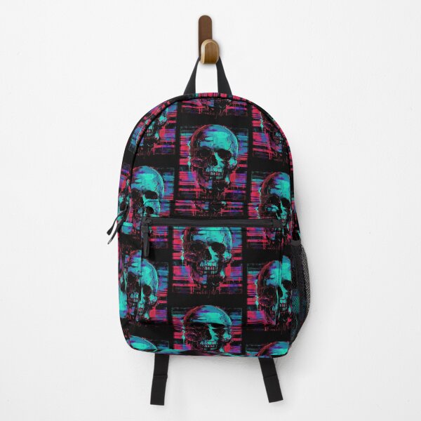 Item preview, Glitching skull designed and sold by GlitchGrotesque.