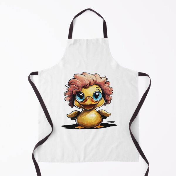 Item preview, Rubber Ducky Cool Pink Hair designed and sold by ArtPuffen.