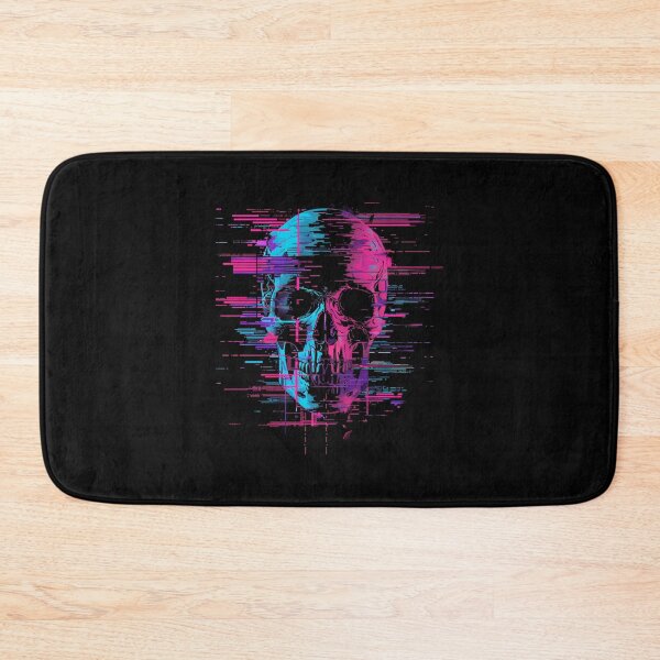 Item preview, Glitching skull designed and sold by GlitchGrotesque.