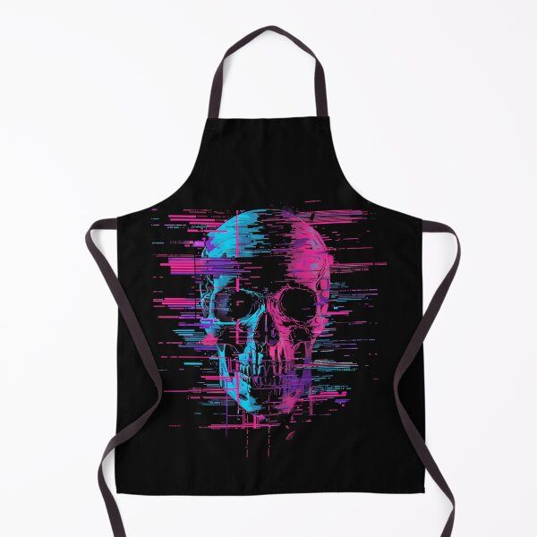 Item preview, Glitching skull designed and sold by GlitchGrotesque.