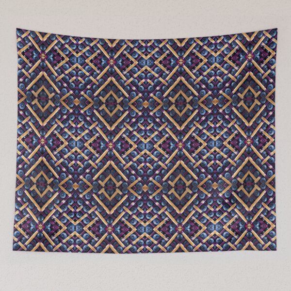 Item preview, Blueberry Pie Fabric 105 designed and sold by 5C-Artwork.