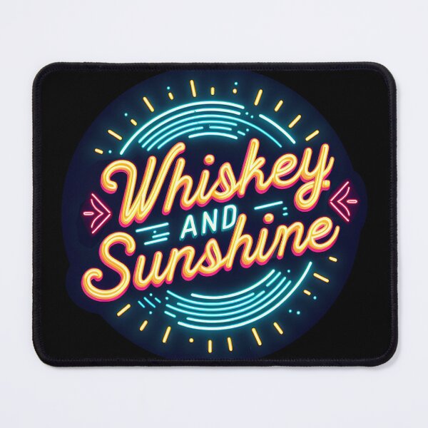 Item preview, Whiskey and Sunshine, typography, retro designed and sold by maxmaj.