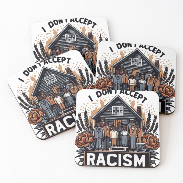 Item preview, i dont accept racism | racism is stupid designed and sold by TshirtTalkYou.