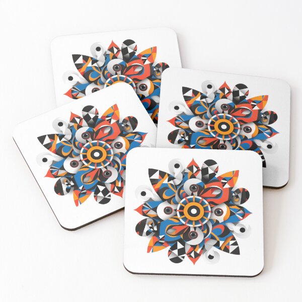 Aperçu de l'œuvre Illusions d'optique avec des motifs époustouflants créée et vendue par Chr002.