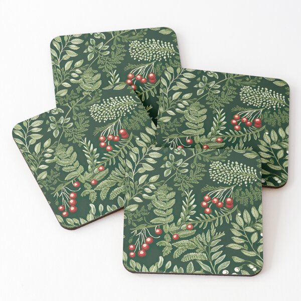 Item preview, Cottagecore Botanical Floral Herbs Plants Berries Pressed Flowers designed and sold by fluffstuffgifts.