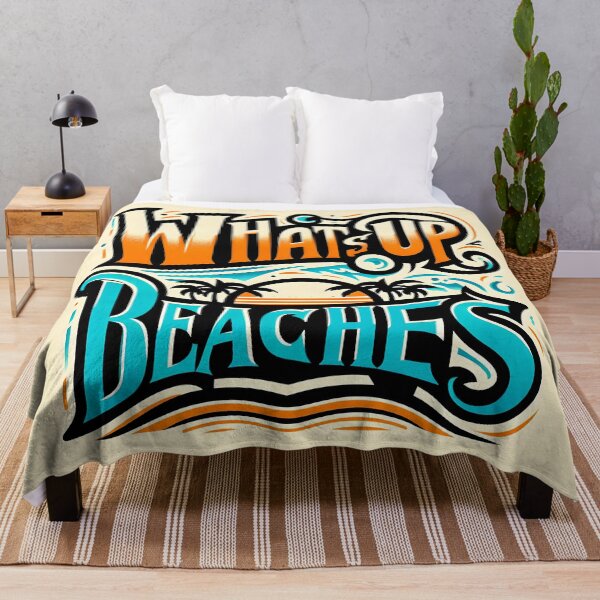 Item preview, What's Up Beaches, typography designed and sold by maxmaj.