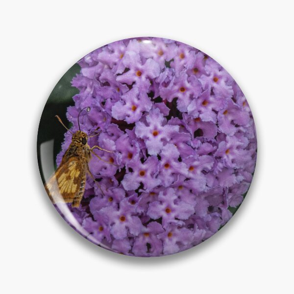 Item preview, Yellowpatch Skipper on Butterfly Bush designed and sold by Gerda Grice Photography.