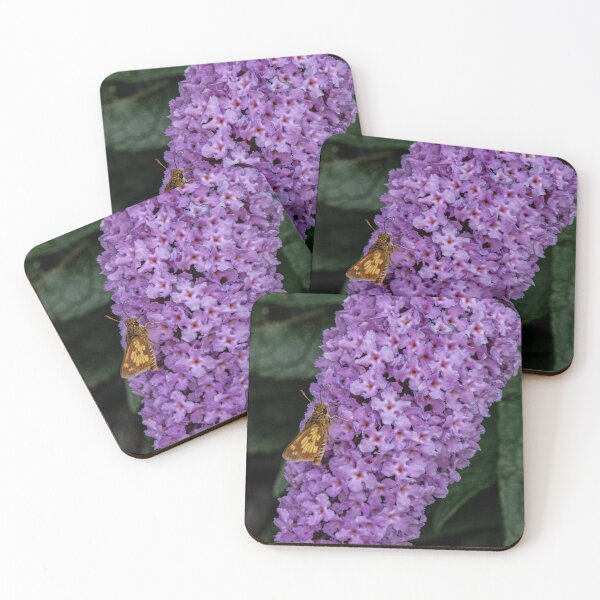 Item preview, Yellowpatch Skipper on Butterfly Bush designed and sold by Gerda Grice Photography.