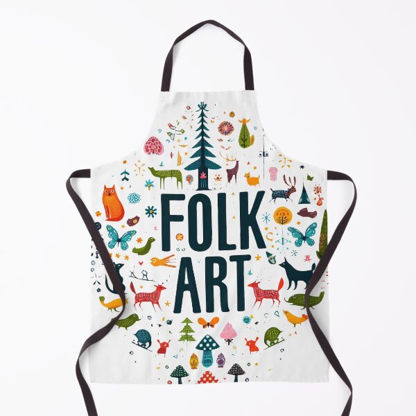 Item preview, Vibrant Scandinavian Folk Art - Nature and Animals in Traditional Nordic Style by heidiannemorris ©️ designed and sold by FOLK ART FUSION by heidiannemorris.