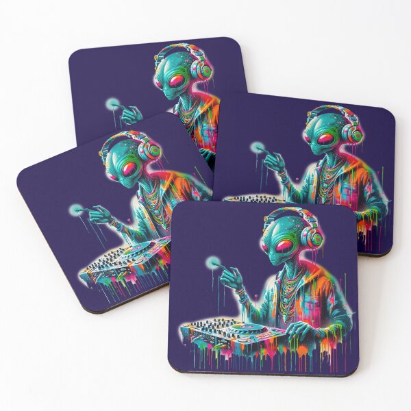Item preview, Mystic Beats: The Cosmic DJ designed and sold by TriarArt.