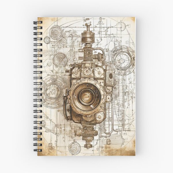 Item preview, Retro-Future Blueprint: Unveiling Tomorrow's Past designed and sold by drawbey.