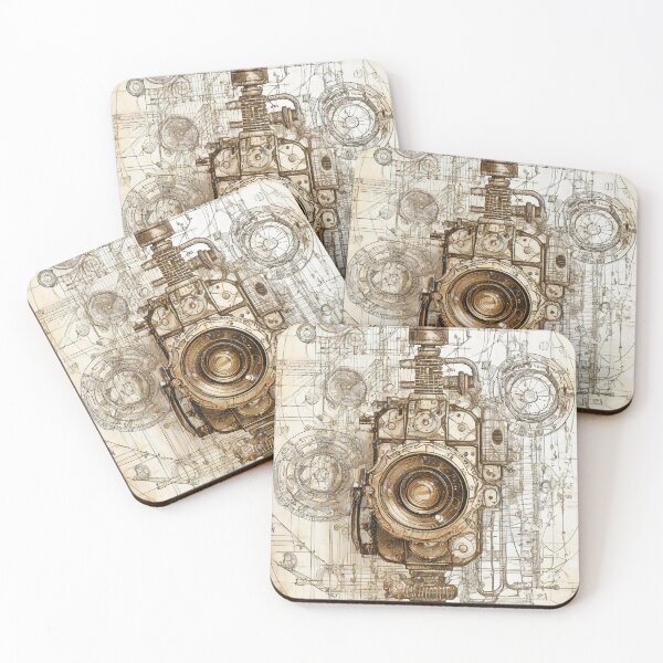Item preview, Retro-Future Blueprint: Unveiling Tomorrow's Past designed and sold by drawbey.