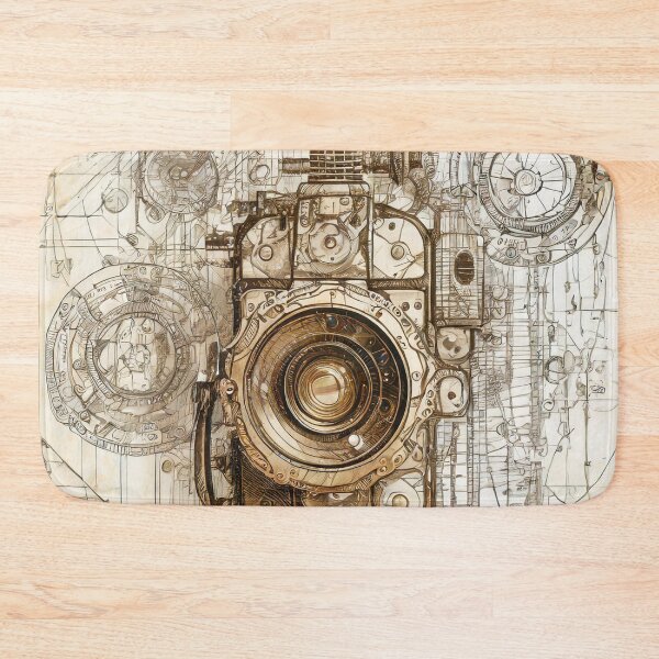 Item preview, Retro-Future Blueprint: Unveiling Tomorrow's Past designed and sold by drawbey.