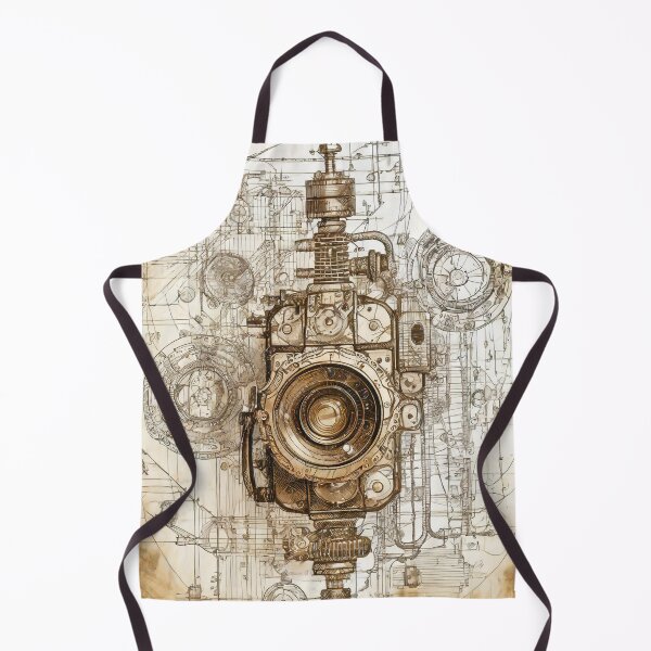 Item preview, Retro-Future Blueprint: Unveiling Tomorrow's Past designed and sold by drawbey.