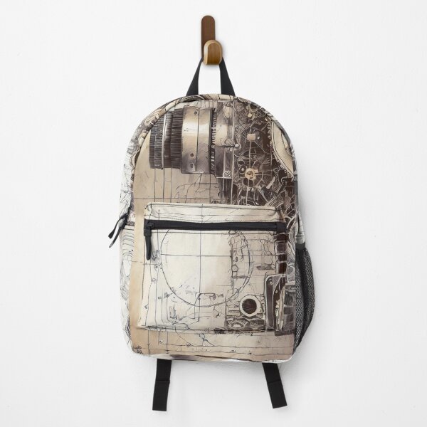 Item preview, Retro-Future Blueprint: Unveiling Tomorrow's Past designed and sold by drawbey.
