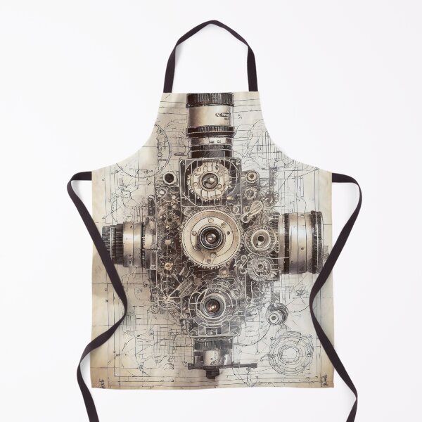 Item preview, Retro-Future Blueprint: Unveiling Tomorrow's Past designed and sold by drawbey.