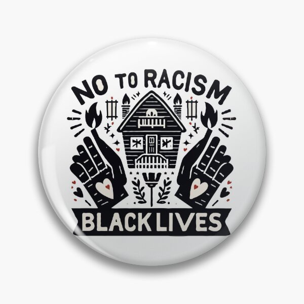 Item preview, no to racism black lives designed and sold by TshirtTalkYou.