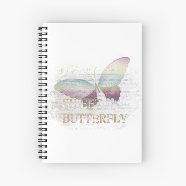 Sweet butterfly Spiral Notebook