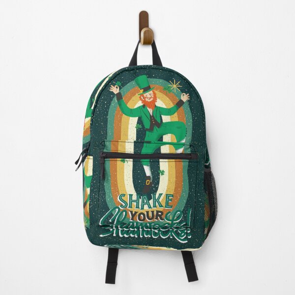 Item preview, Colorful Unisex Shake Your Shamrocks St Patricks Day Dancing Leprechaun Trendy Slogan Gift Idea designed and sold by EYE ILLUSTRATE  GRAPHICS.