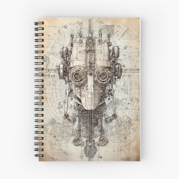 Item preview, Retro-Future Blueprint: Unveiling Tomorrow's Past designed and sold by drawbey.