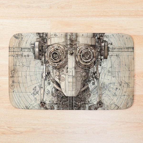 Item preview, Retro-Future Blueprint: Unveiling Tomorrow's Past designed and sold by drawbey.