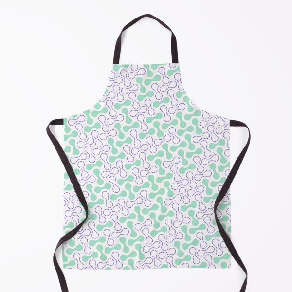 Item preview, Purple & Green Double Bubble Blob Seamless Prolific Pattern designed and sold by Alchemy-A-La-G.