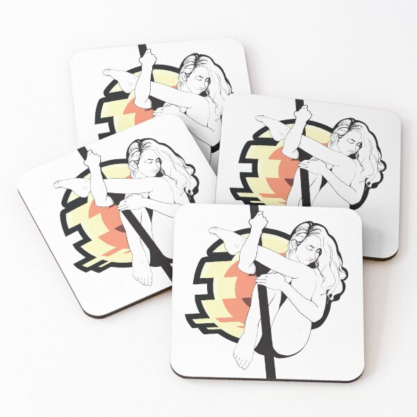Item preview, A Abstract Aesthetic Pole Dancer Sticker designed and sold by Soratern.