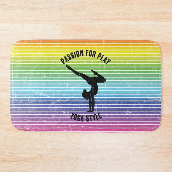 Item preview, Black silhouette of a woman standing on her hands and practicing yoga designed and sold by HarridanCreates.