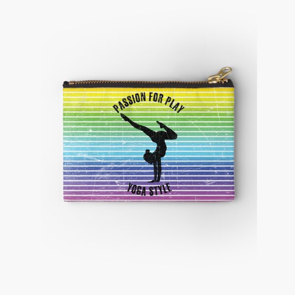 Item preview, Black silhouette of a woman standing on her hands and practicing yoga designed and sold by HarridanCreates.