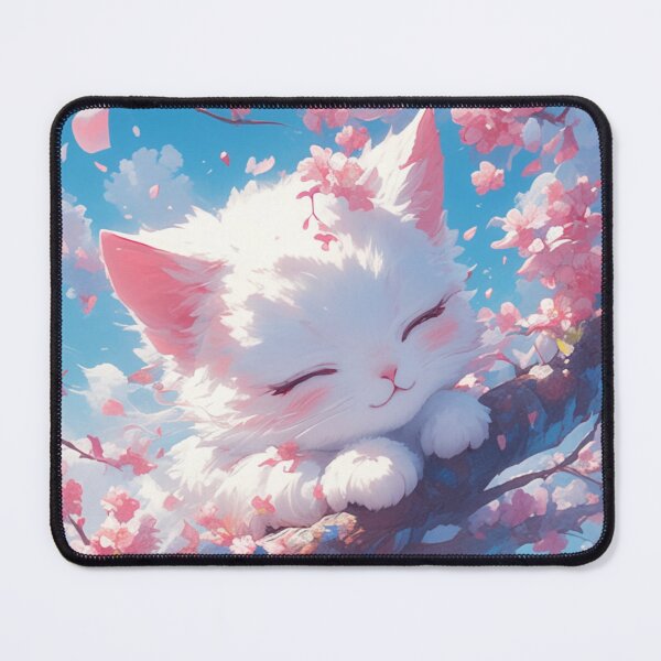 Item preview, Cherry blossom cat designed and sold by albedo-aiart.