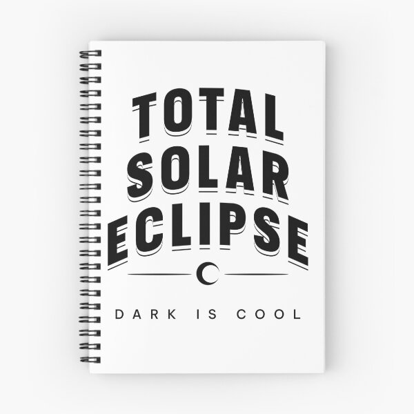Aperçu de l'œuvre Éclipse solaire totale 2024 L'obscurité est cool créée et vendue par JoeZigns81.