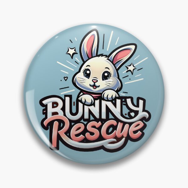 Item preview, Bunny Rescue, typography designed and sold by maxmaj.