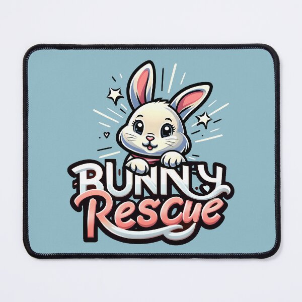 Item preview, Bunny Rescue, typography designed and sold by maxmaj.