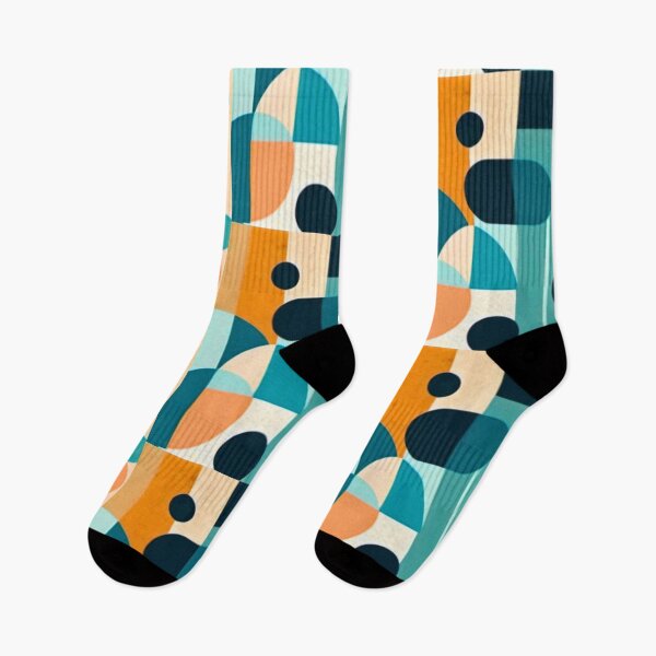 Item preview, Estampado de formas geométricas de mediados de siglo. designed and sold by saywhatcreative.