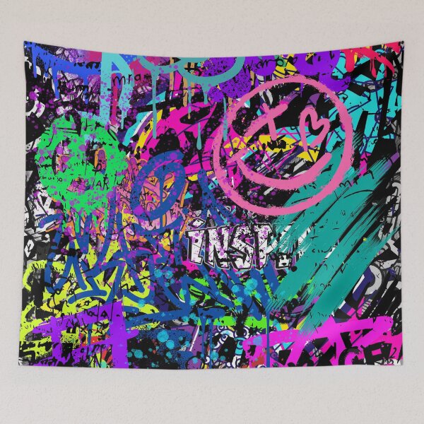 Item preview, Graffiti Mural designed and sold by Annedraws.art.