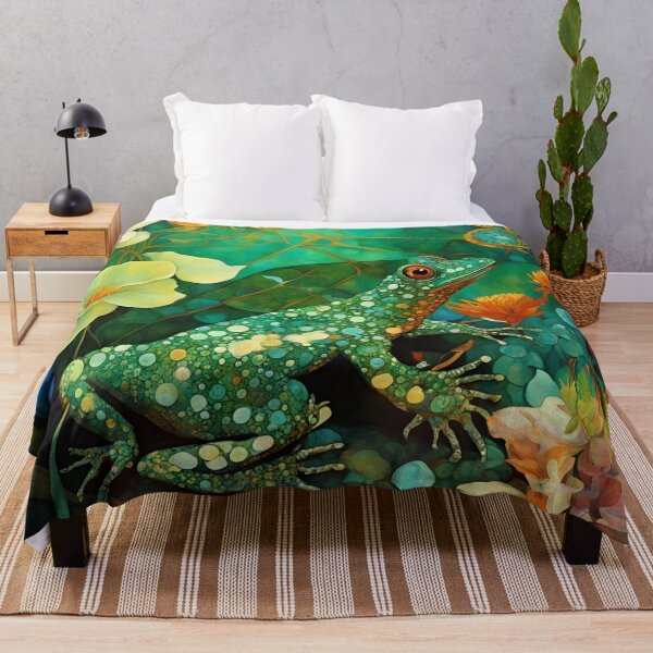 Item preview, Precious frogs and salamanders in a mysterious forest. designed and sold by Natalia-Vlad.