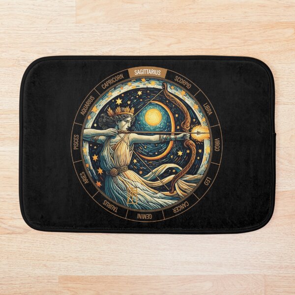 Artikelvorschau, STERNZEICHEN Schütze - Astrologischer Schütze - Schütze - Sternzeichen - Van-Gogh-Stil - 10 entworfen und verkauft von ArtProjectShop.